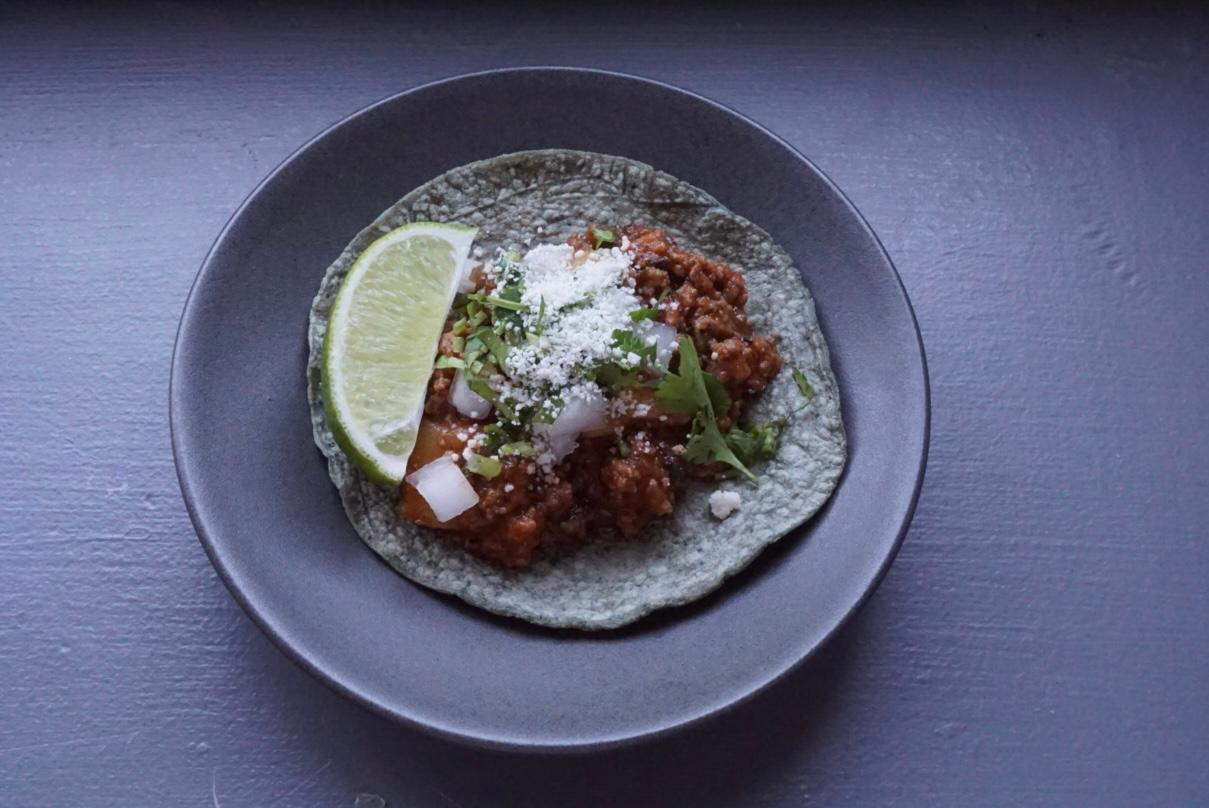 Beef Picadillo.