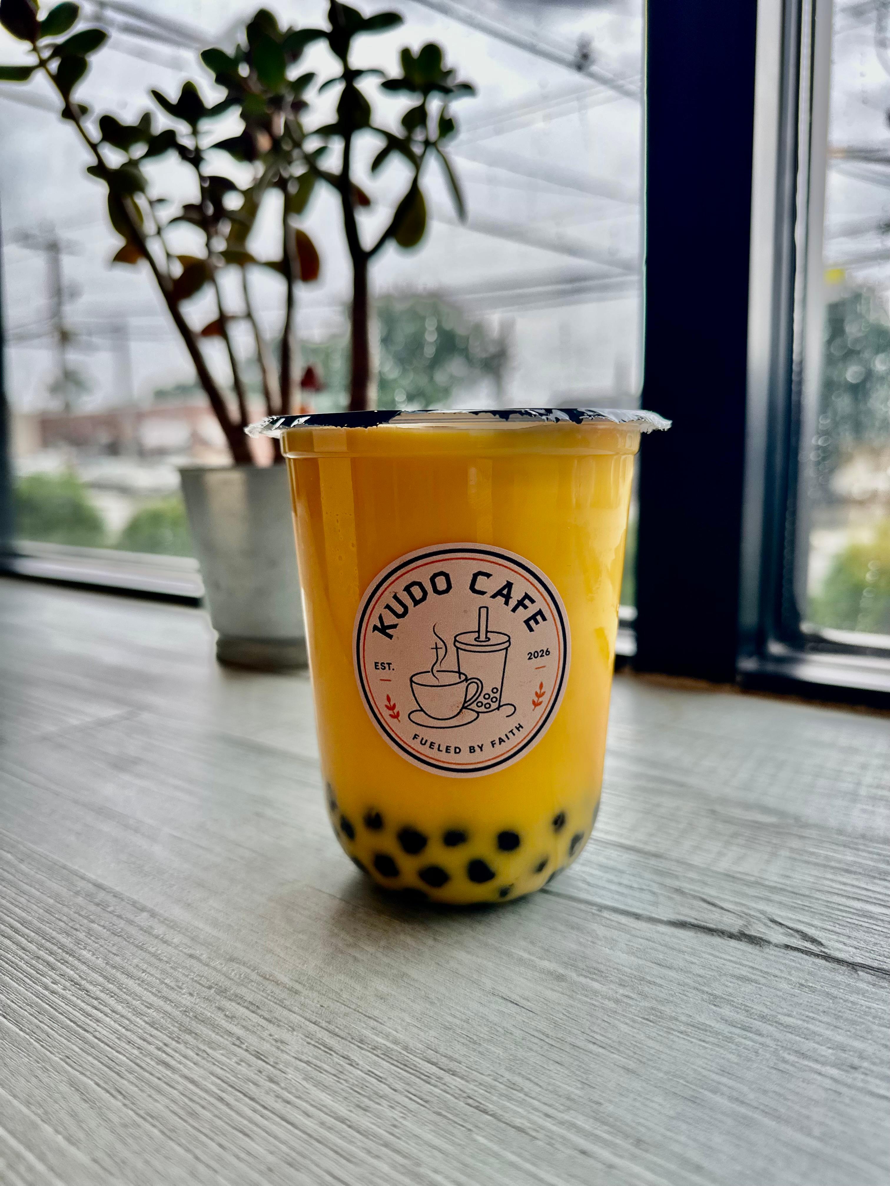 Passionfruit Bubble Tea.