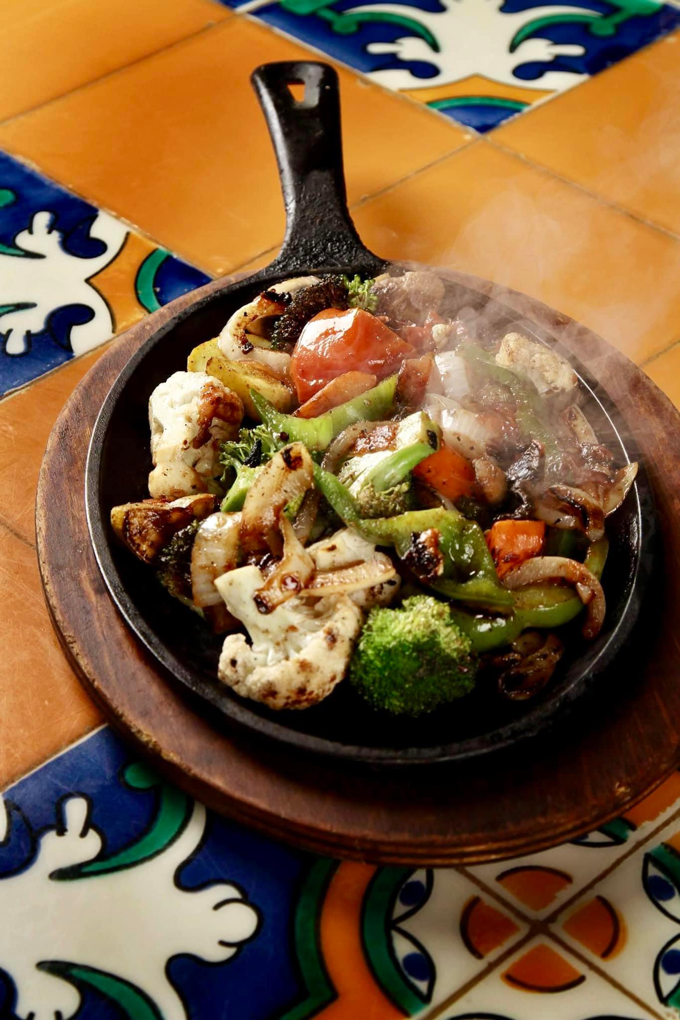 Vegetarian Fajitas.