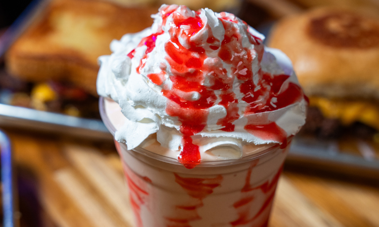 Strawberry Milkshake.