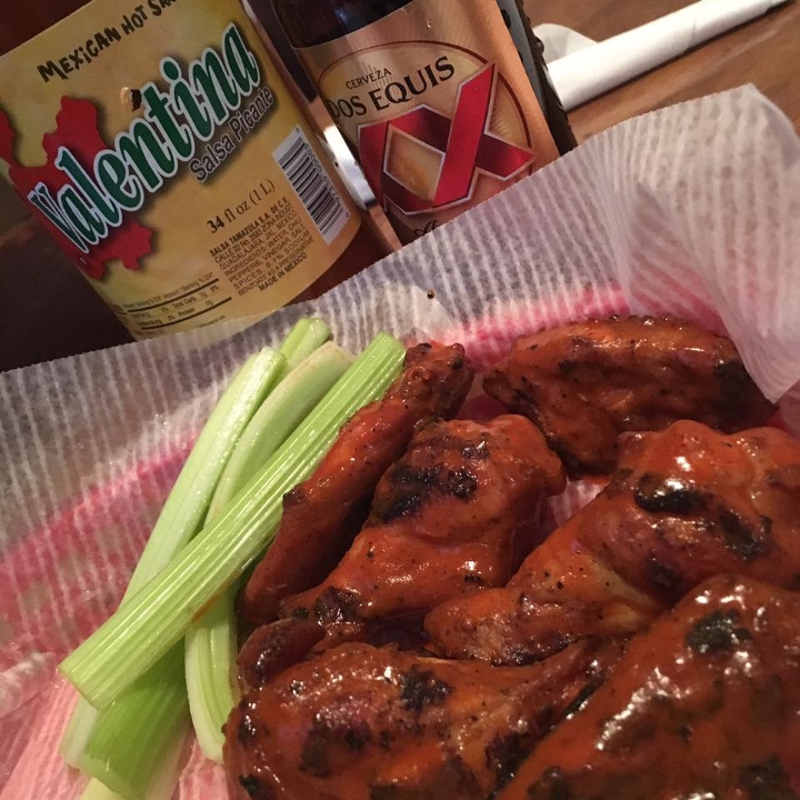 Twenty-four Smoked Wings.