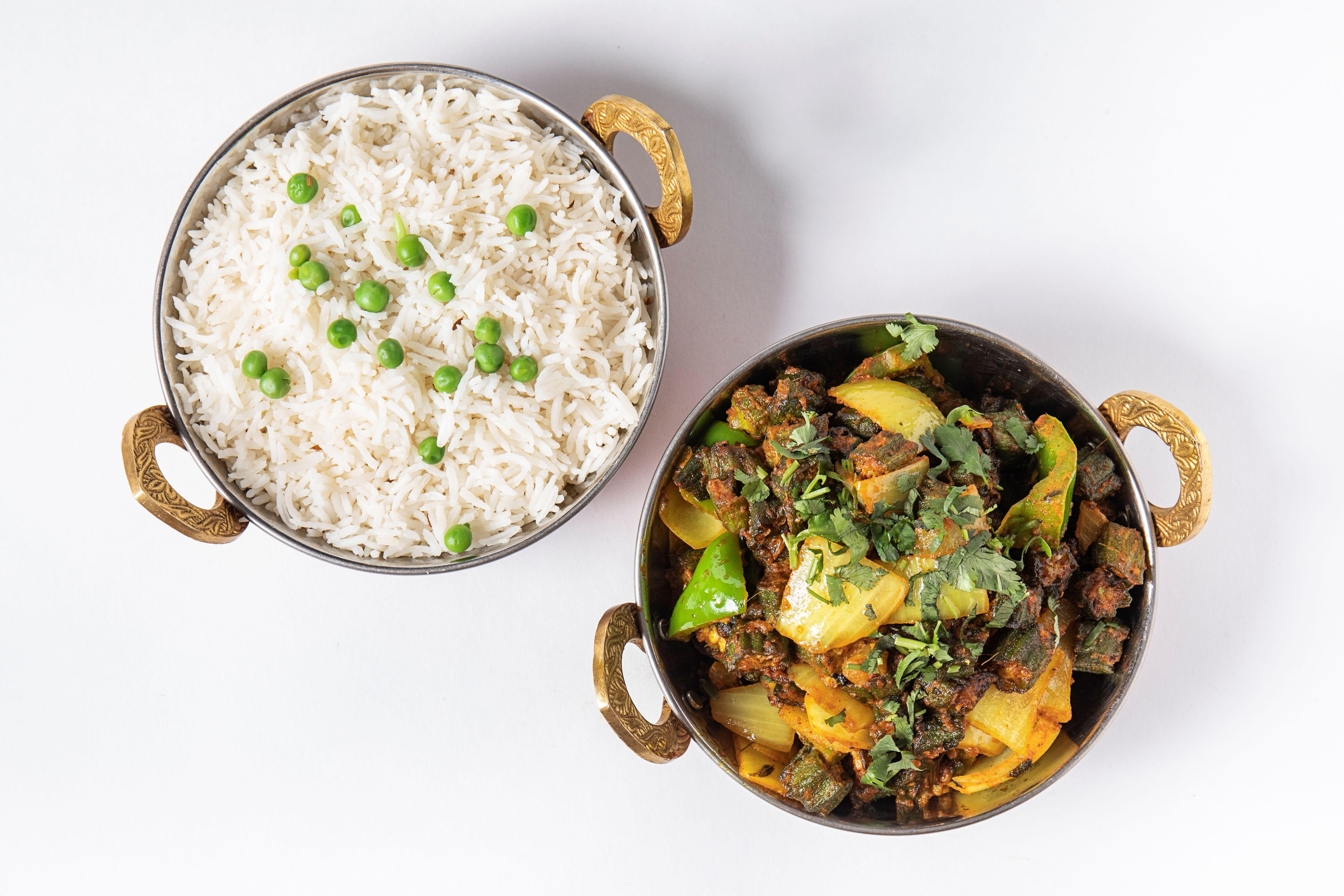 Bhindi Dopyaza.