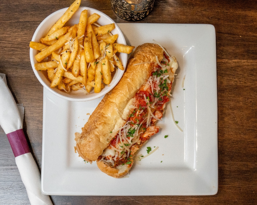 Chicken Parm Sub.