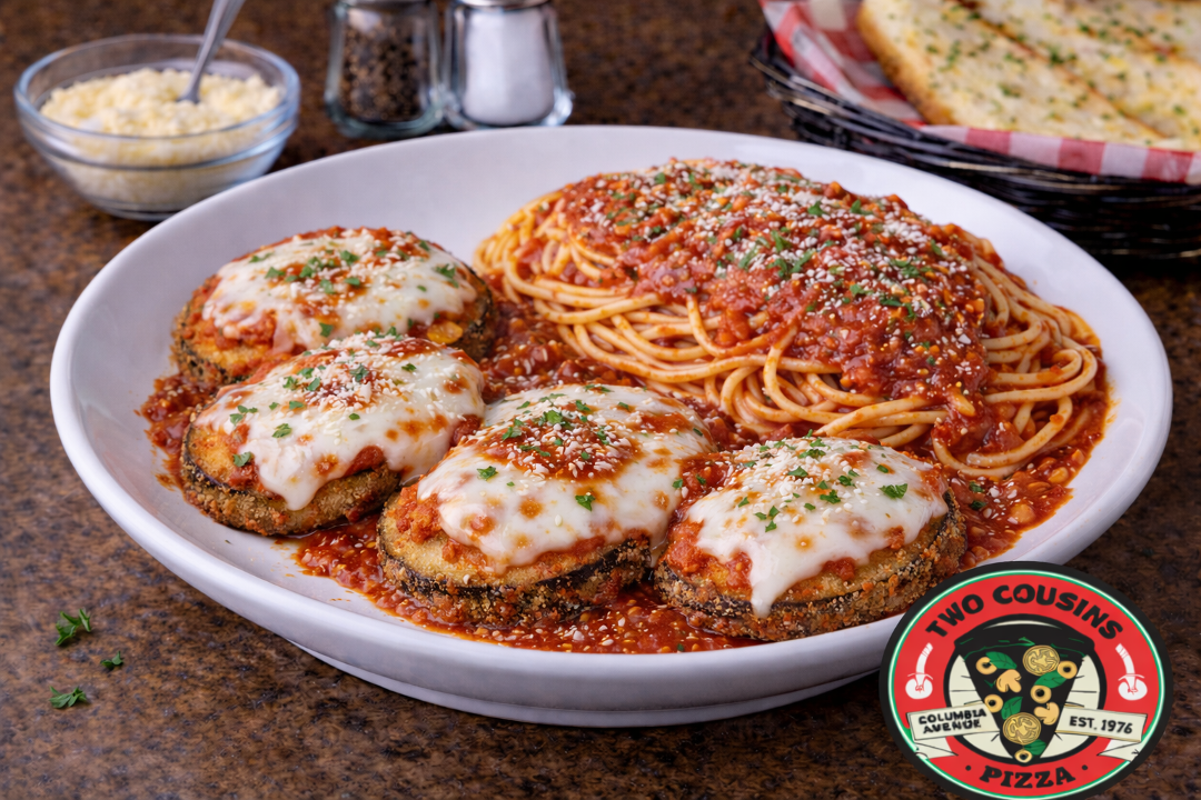 Eggplant Parmesan Dinner.