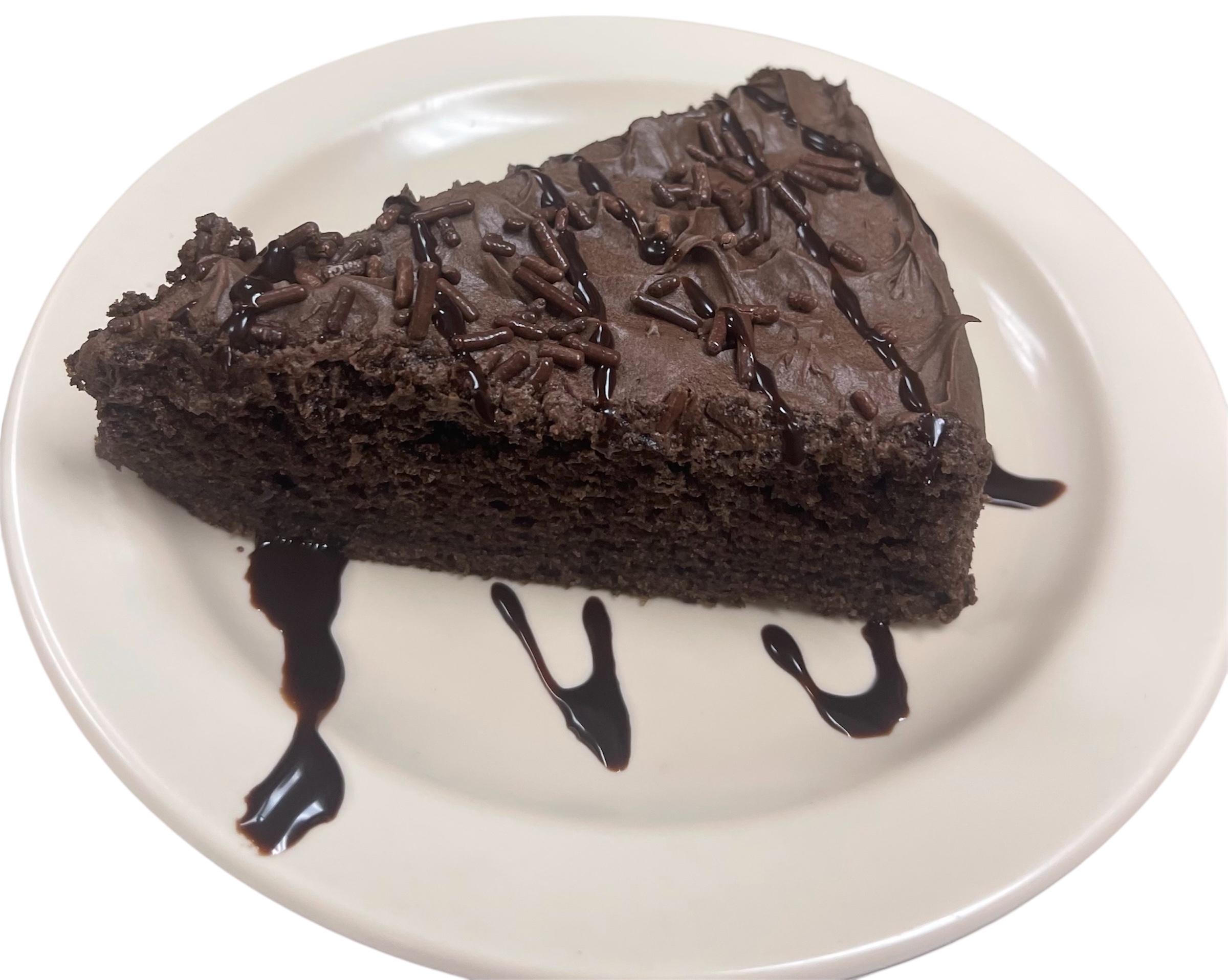 CHOCOLATE CAKE.
