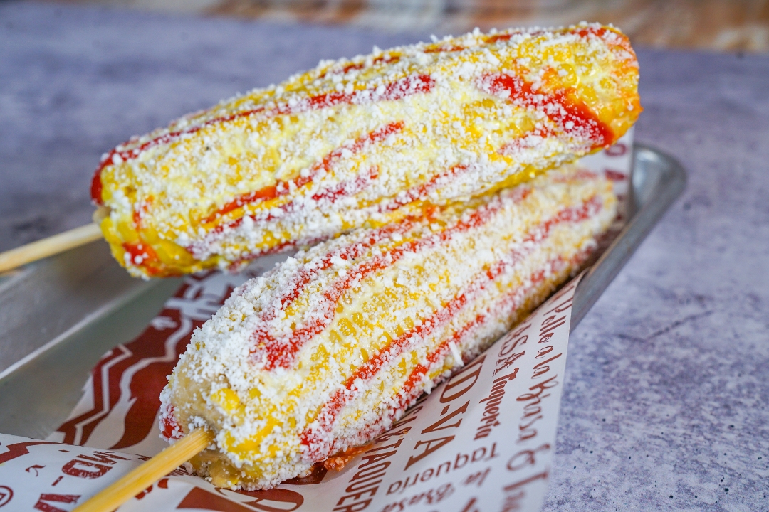 Crazy Corn on the Cob (Guapos Style).