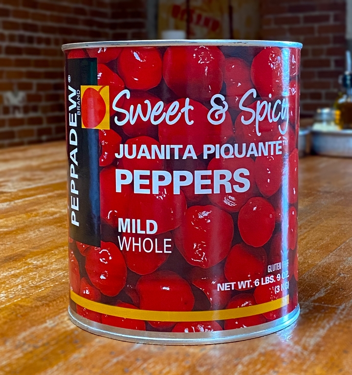 Large Tub Peppadew Peppers.
