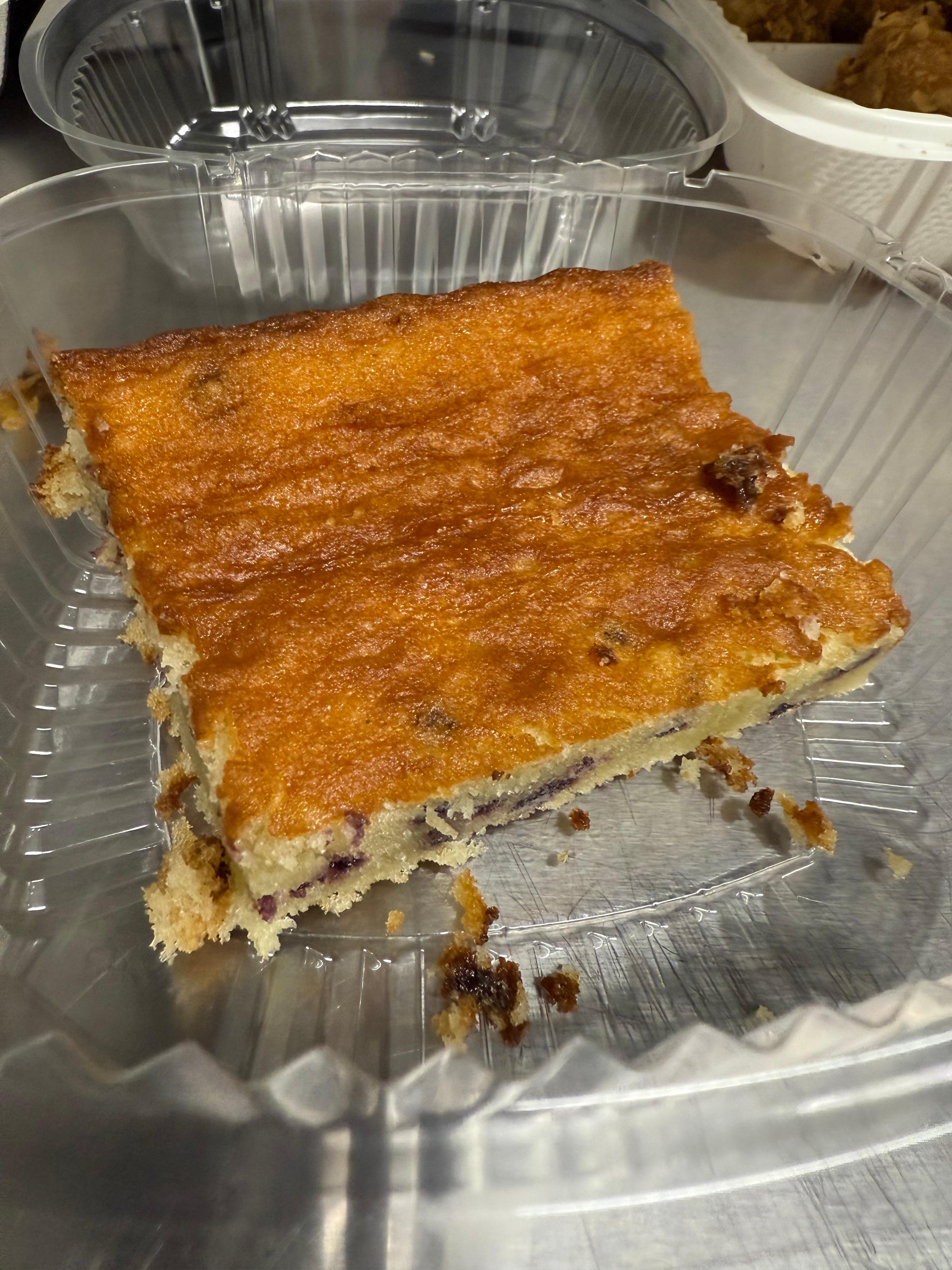 Blueberry Cornbread.