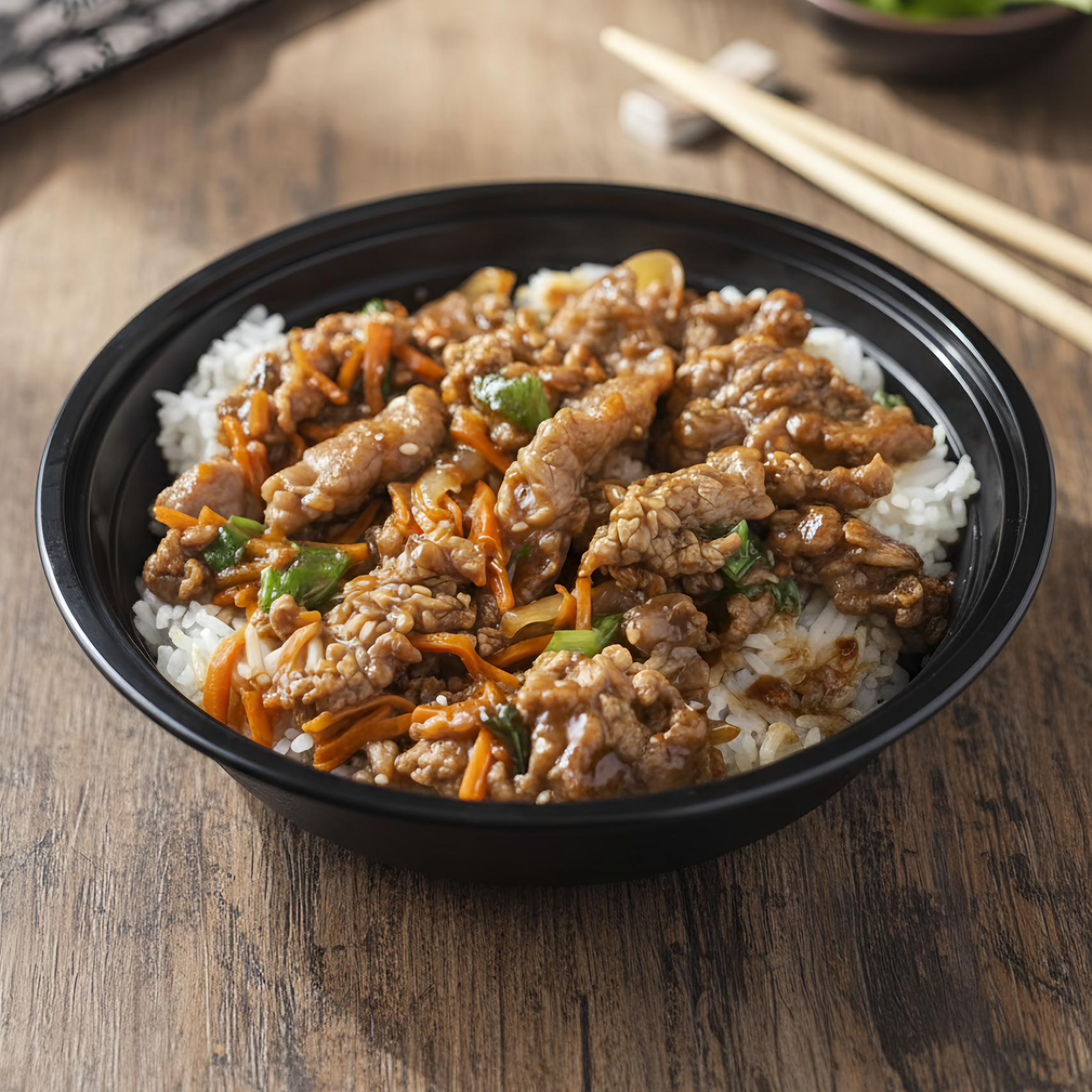 Beef Bulgogi Rice Bowl.