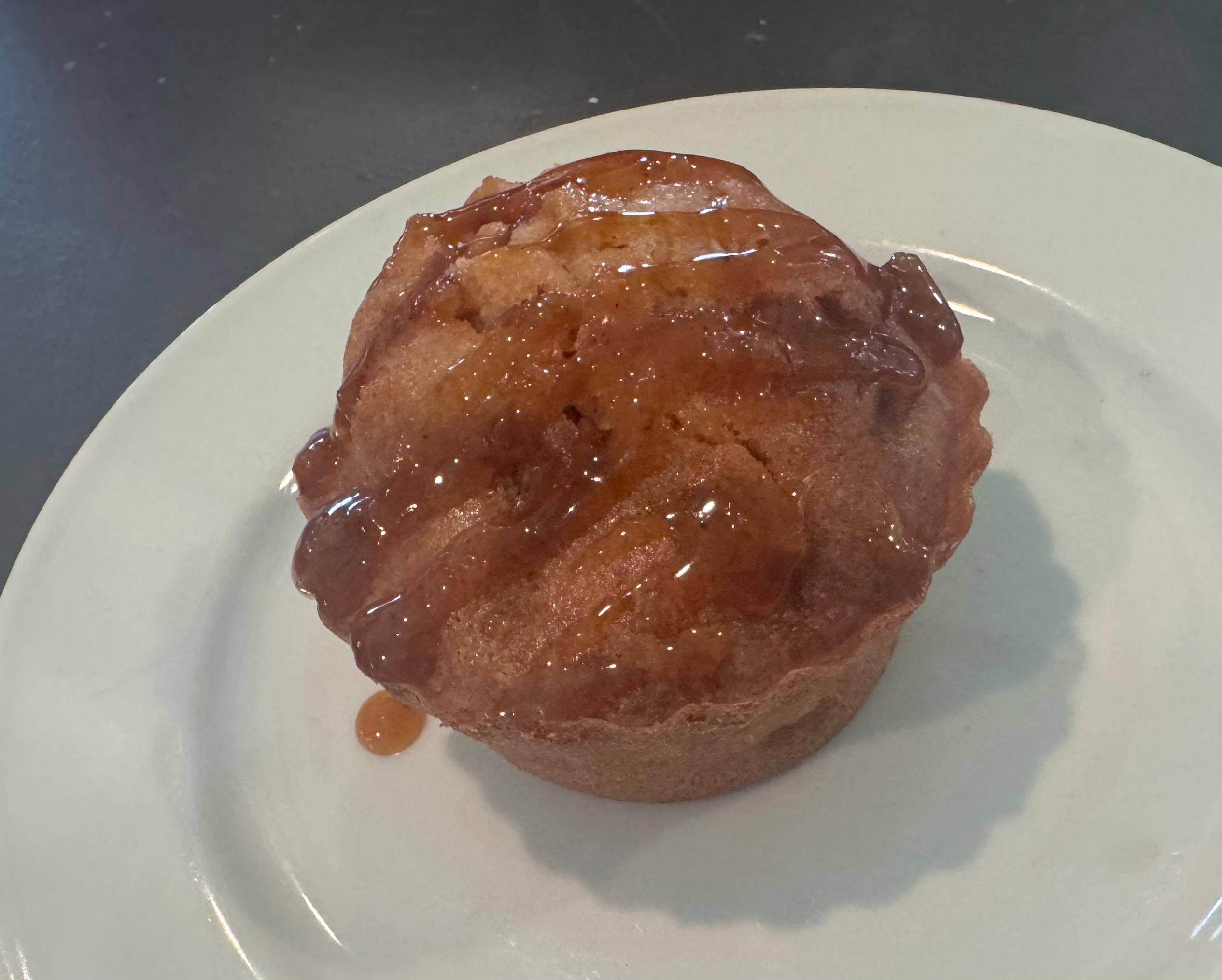 Spiced Apple Mochi Cupcake.