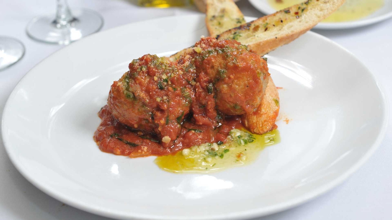 Homemade Meatballs.