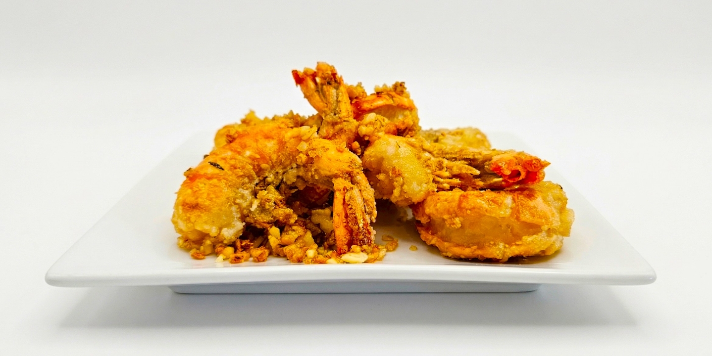 Garlic Tiger Prawns.