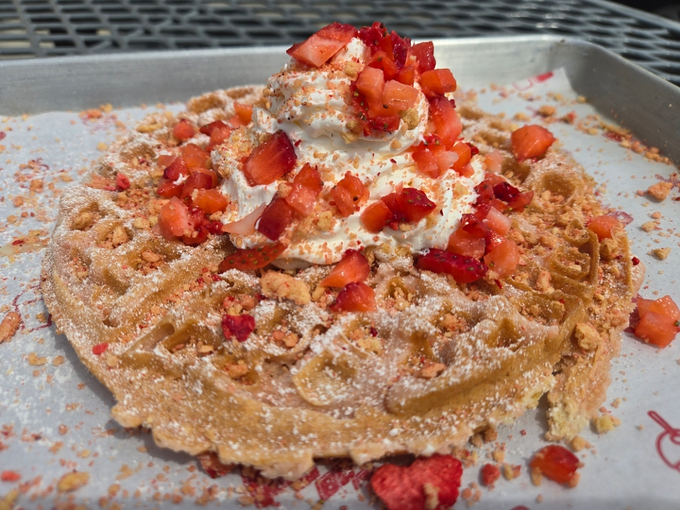 Strawberry Shortcake Waffle.