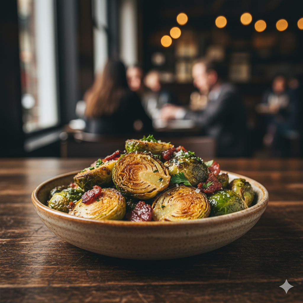 Side of Crispy Brussels.