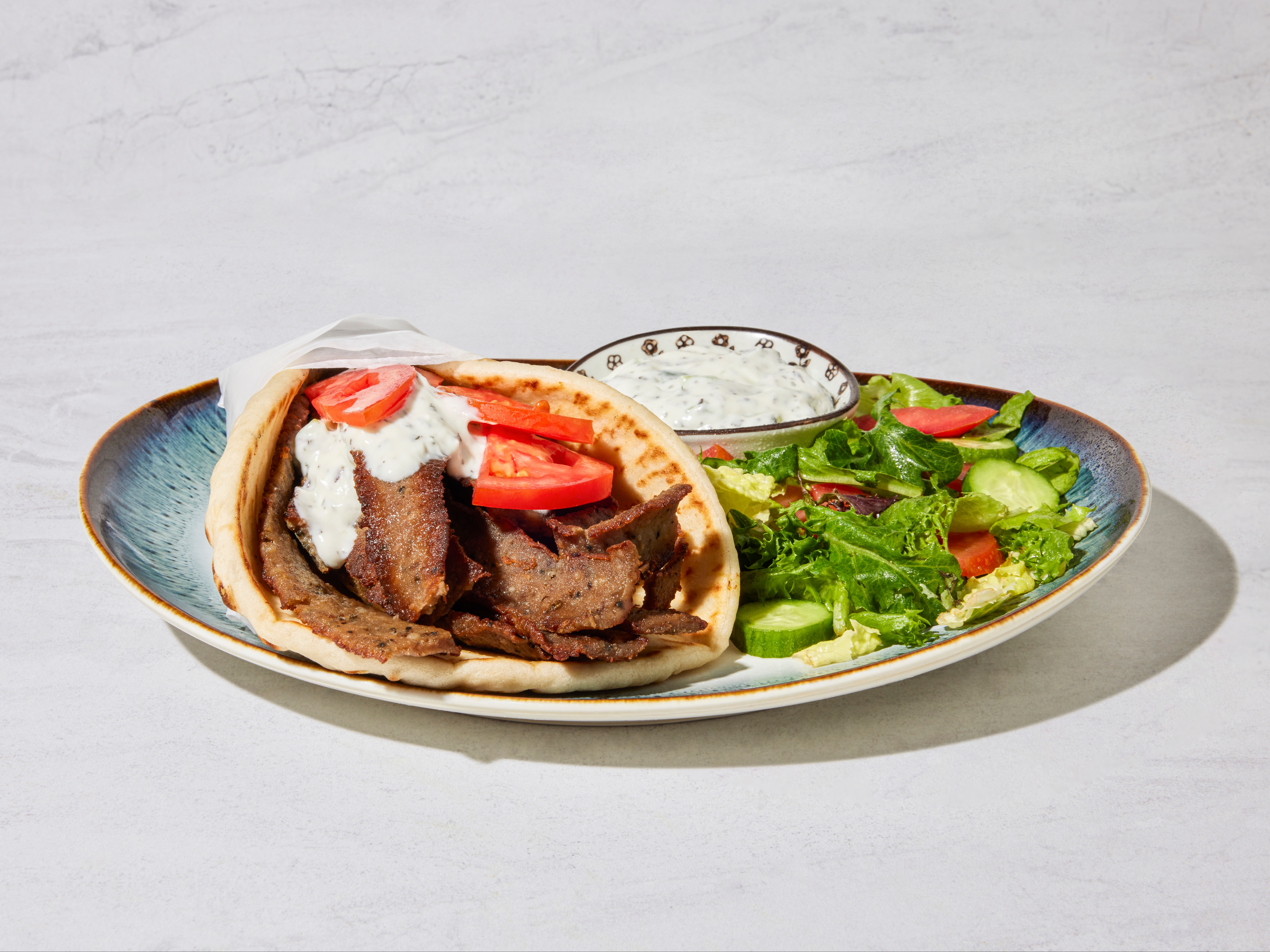 17. Gyro Meat Wrap.