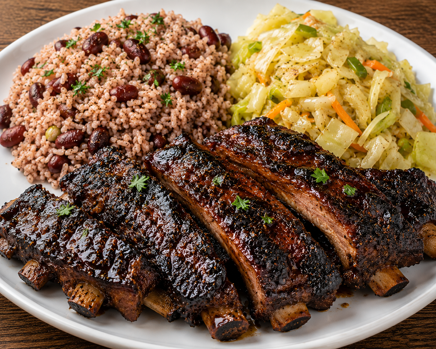 Jerk Barbeque Ribs.