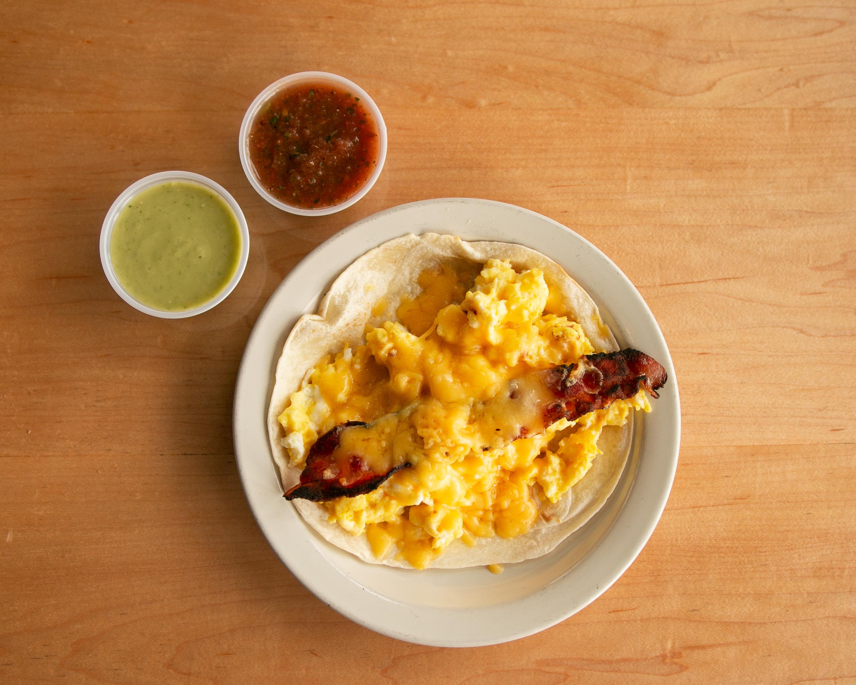 Bacon, Egg & Cheese.