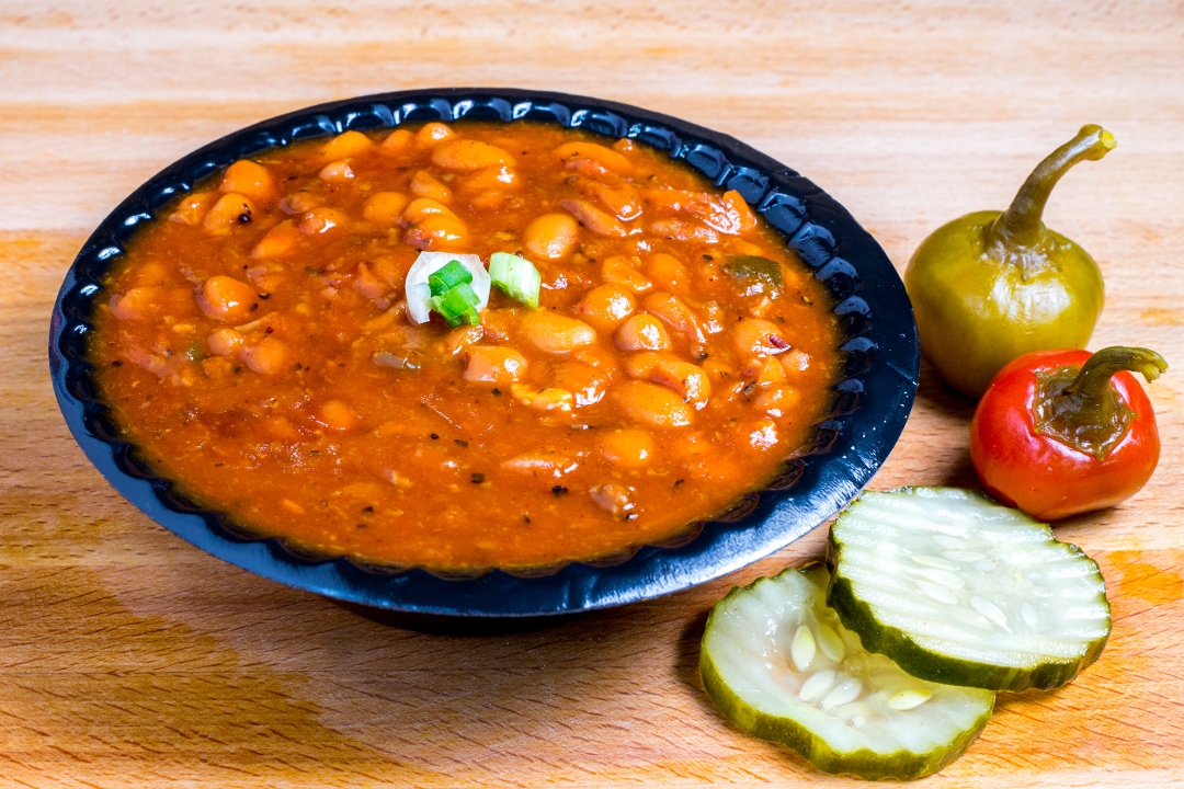 Kickin' BBQ Beans.