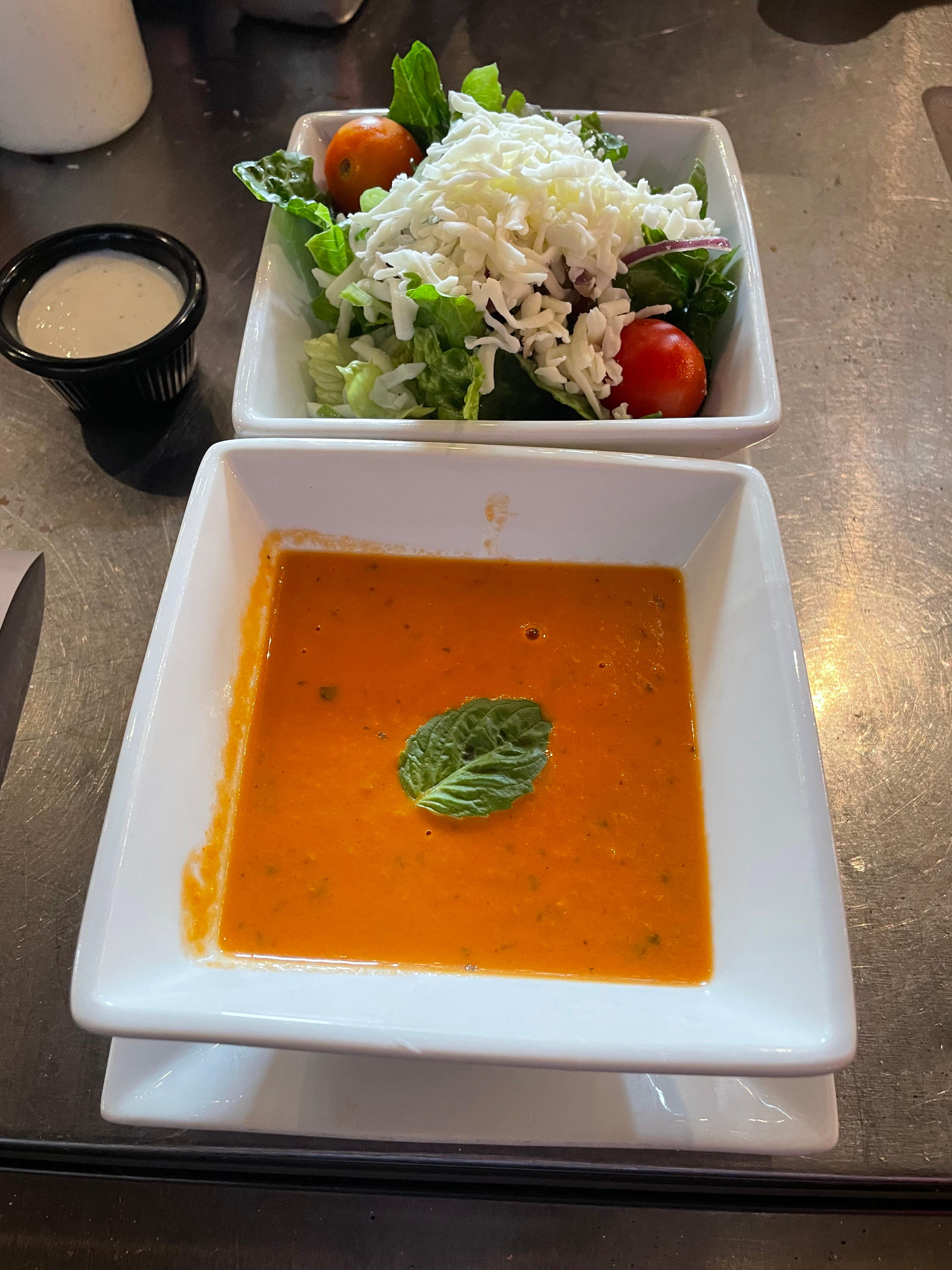 (Soup) Tomato Bisque.