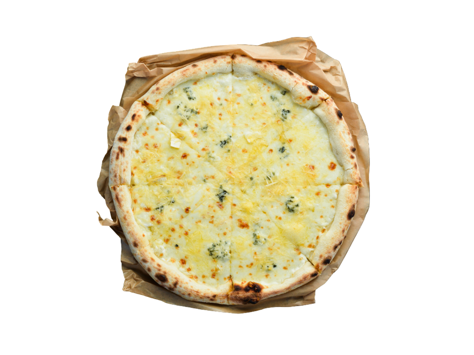 9" White Pizza.