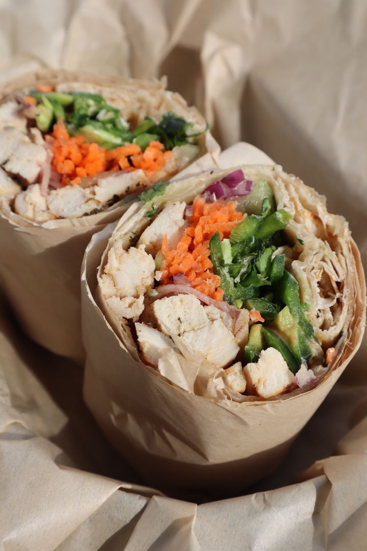 Thai Chicken Wrap.
