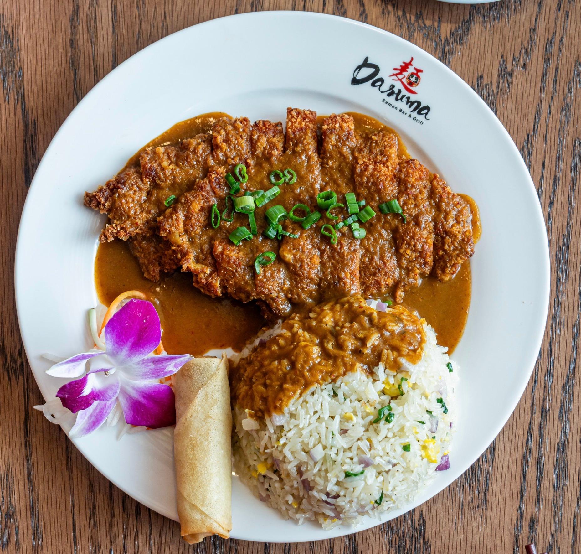 Curry Katsu Chicken.