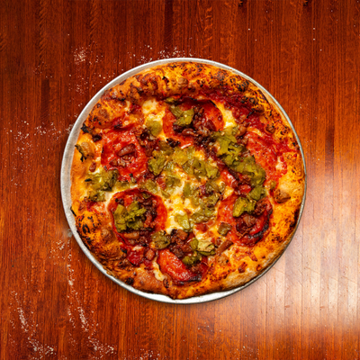 20" Mattenga's Santa Fe Pizza.