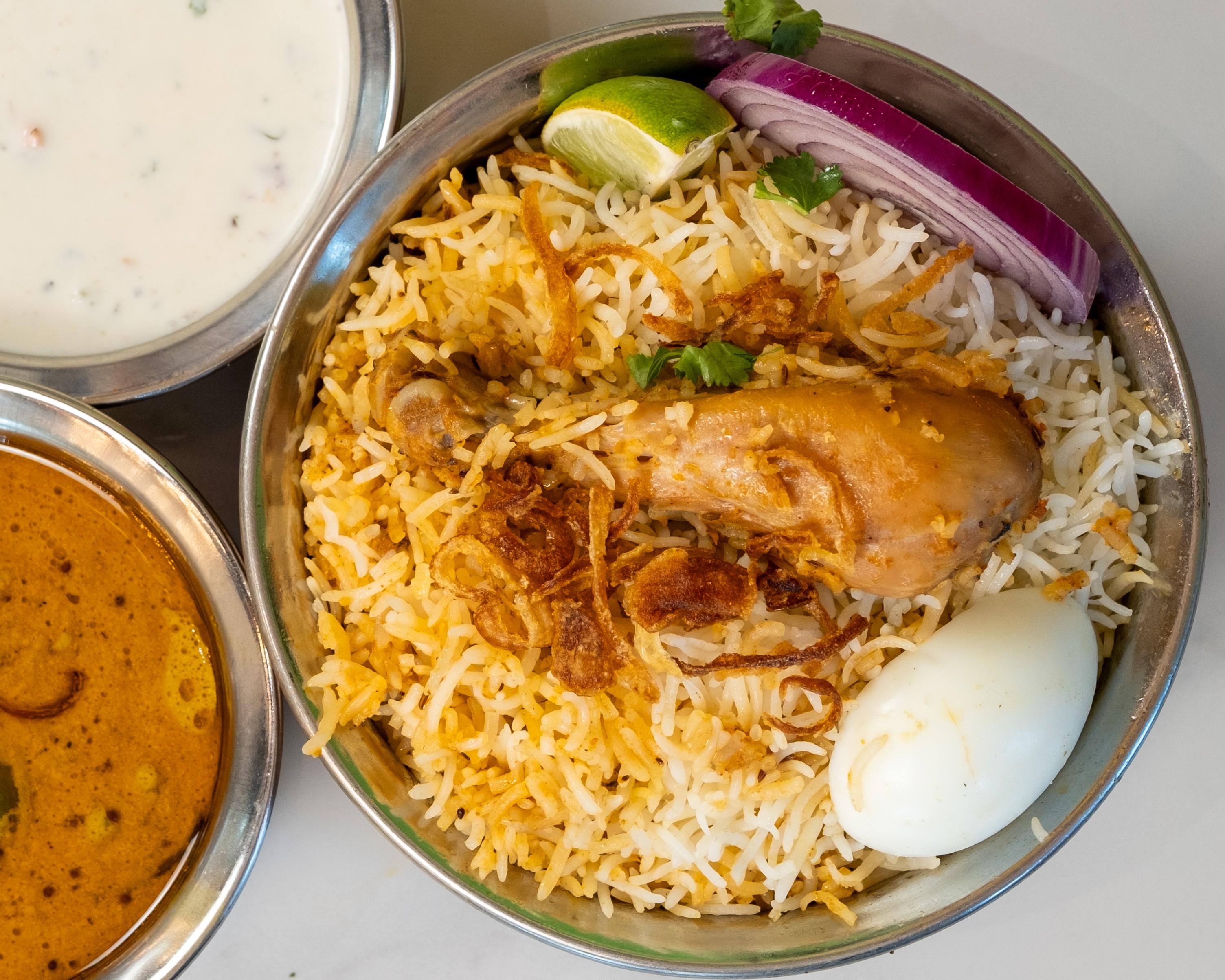 Chicken Dum Biryani Family Pack.