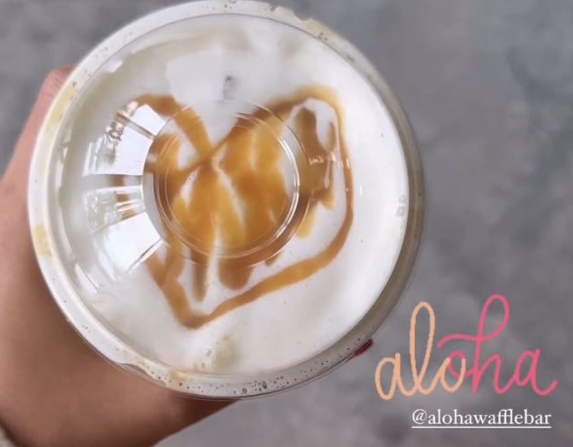 Aloha Latte.