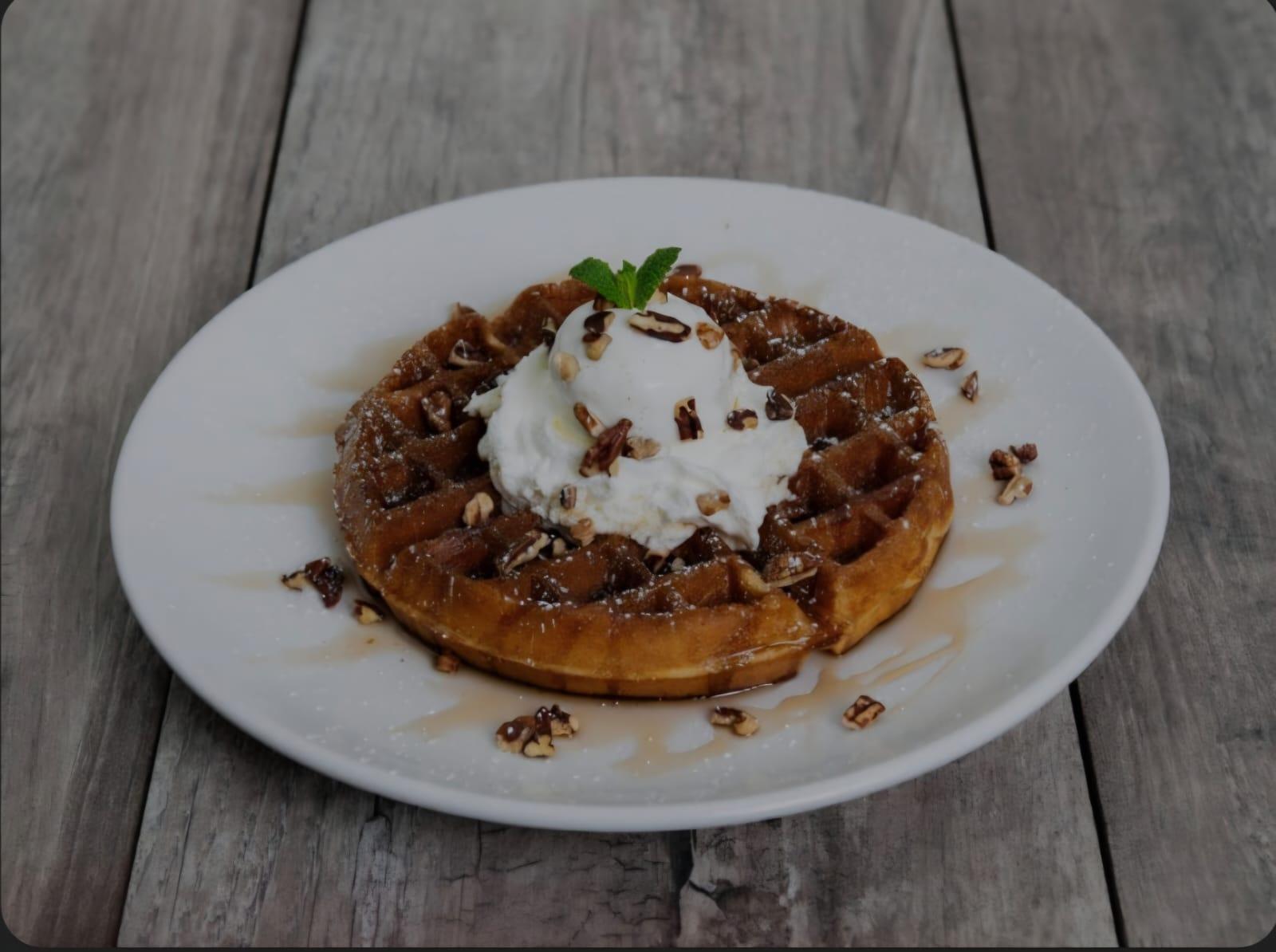Maple Pecan Waffle.