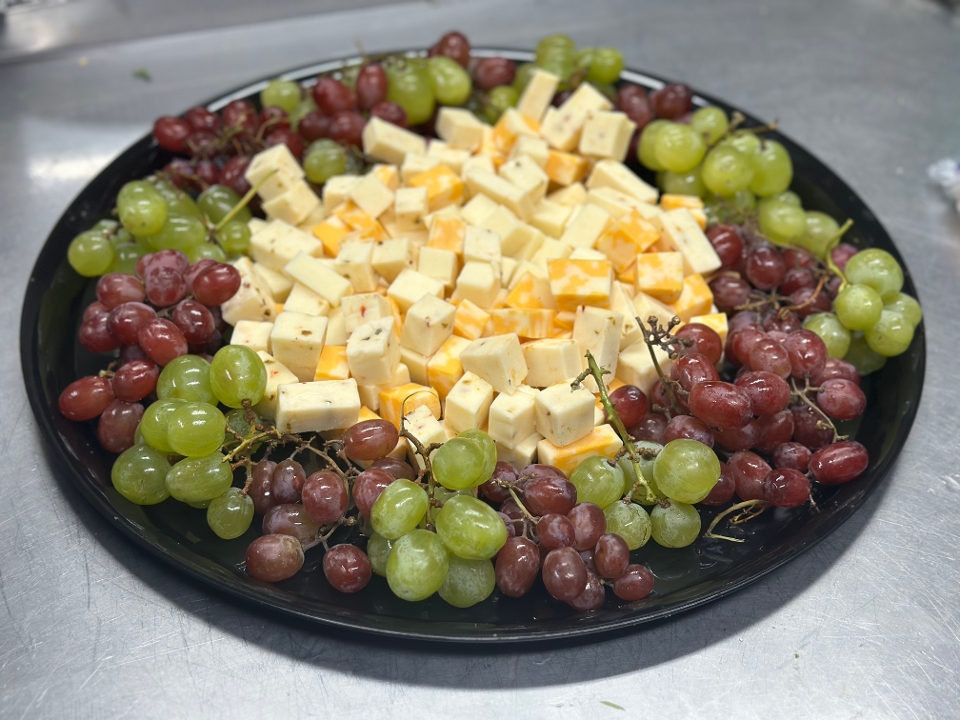 Cheese & Grapes Tray.