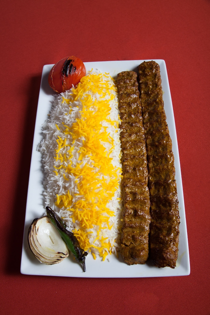 Ground Beef Kabob Kobideh.