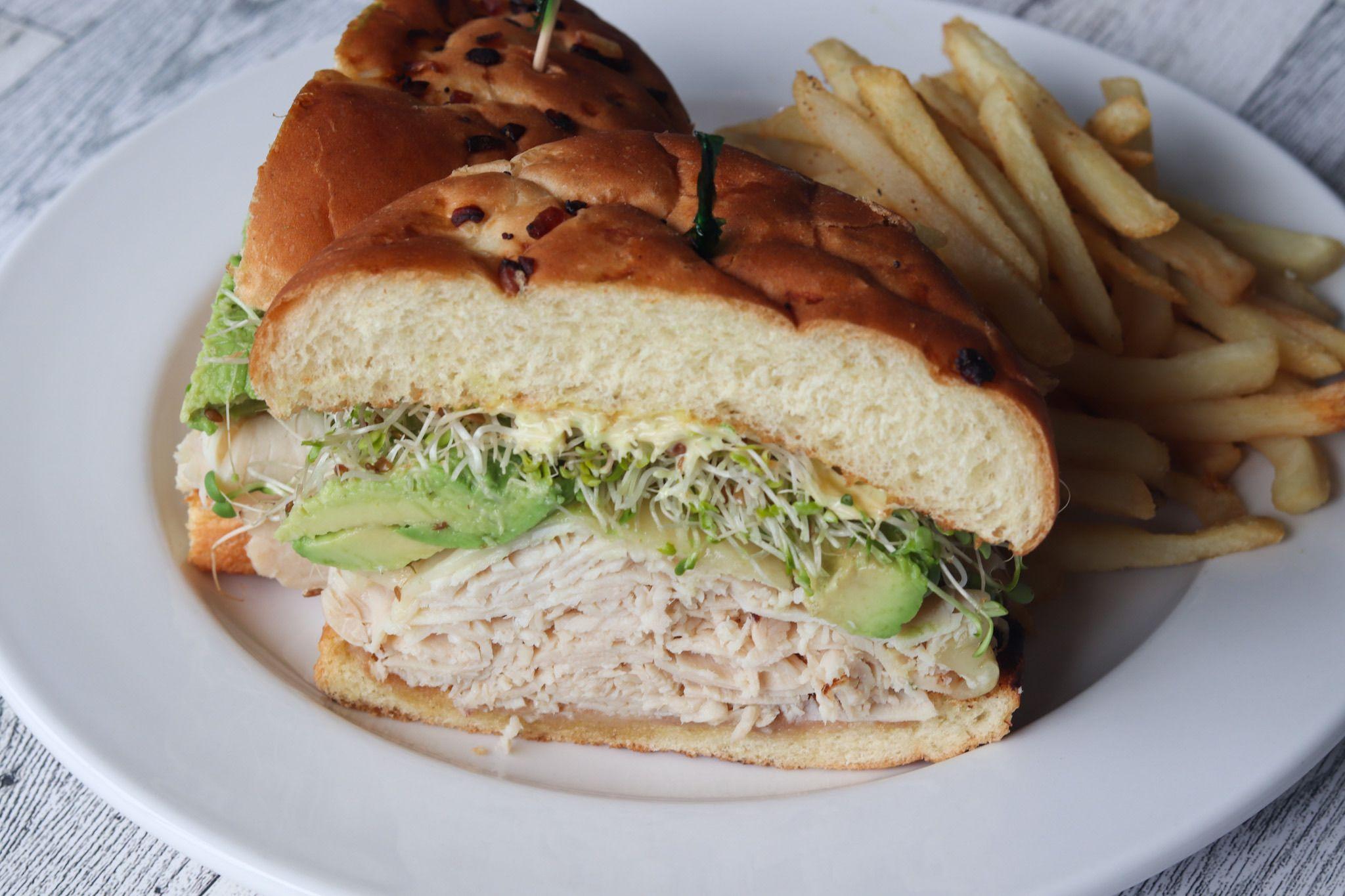 Smoked Turkey Sandwich.