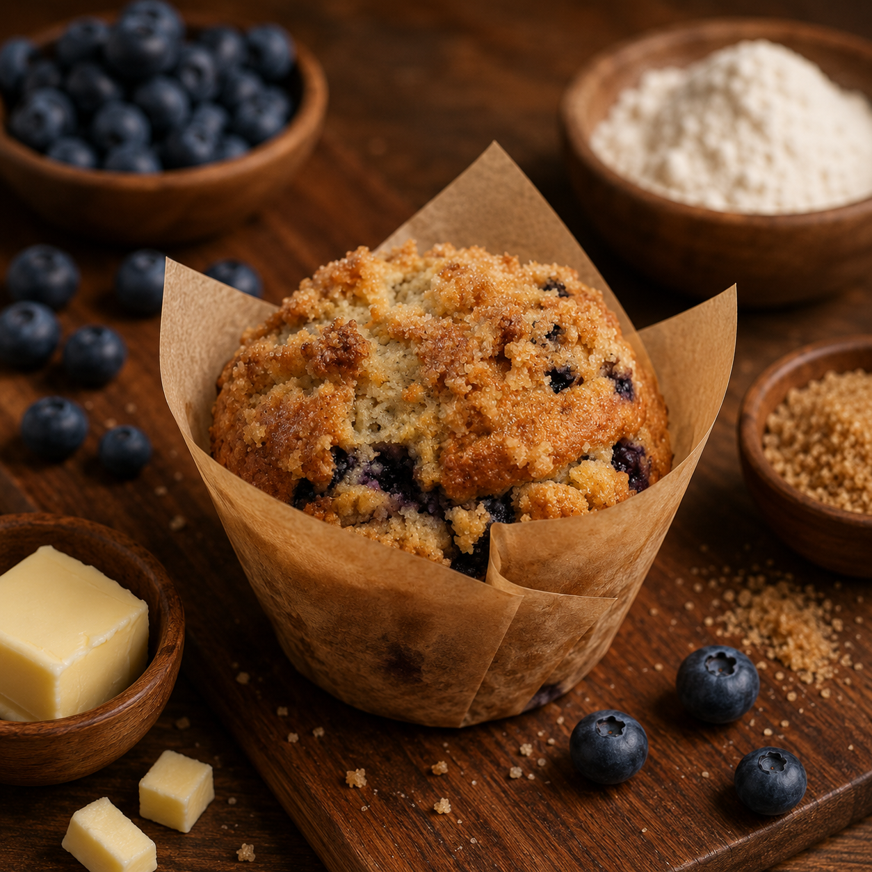 Blueberry Muffin.