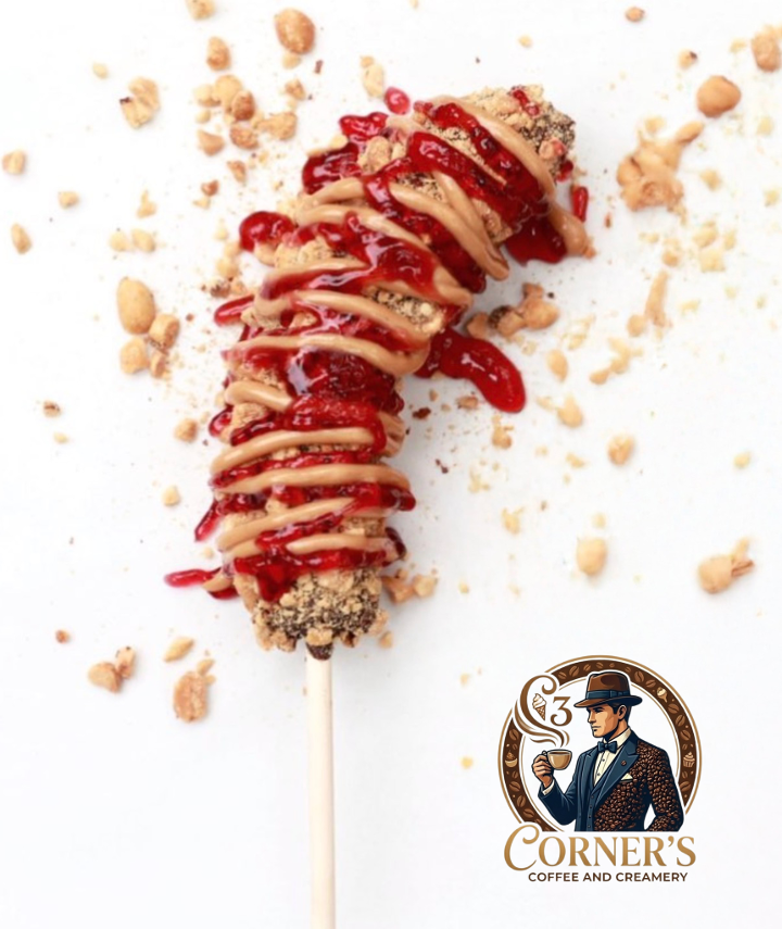 PB&J Frozen Banana.