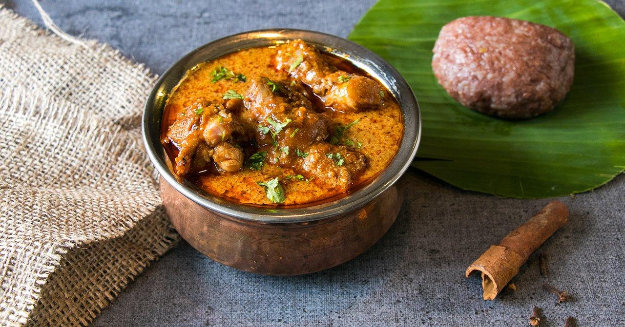 Andhra Chicken Curry.