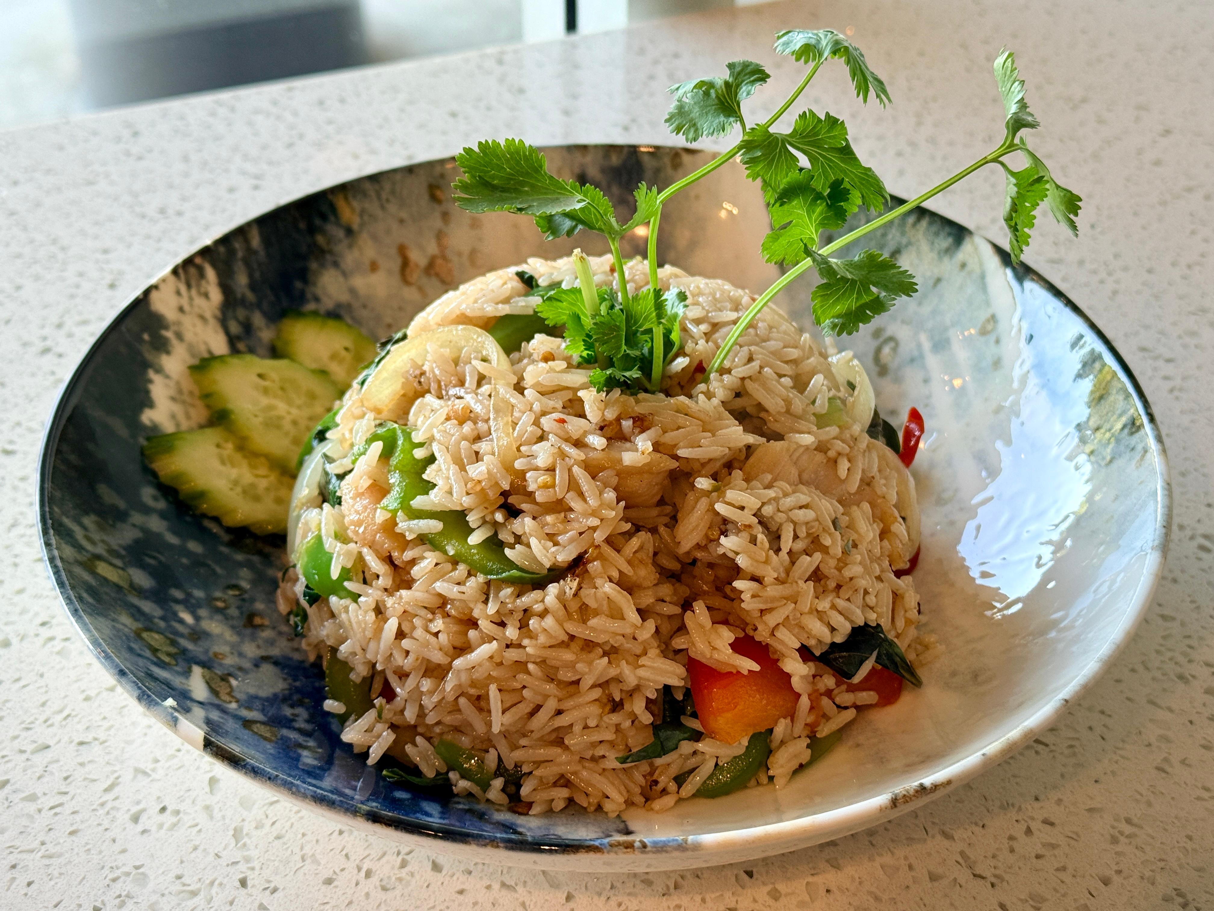 Basil Fried Rice.