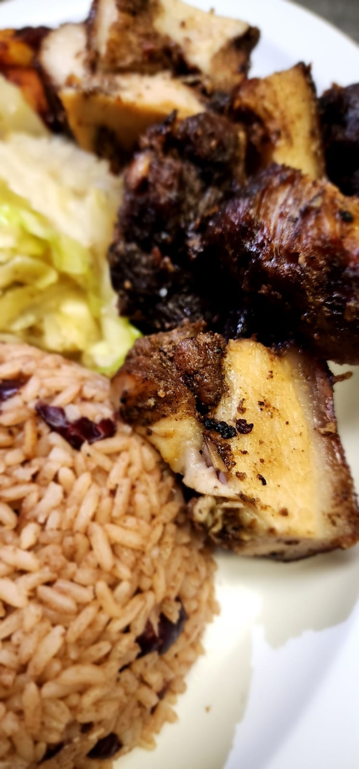 Jerk Pork Meal.