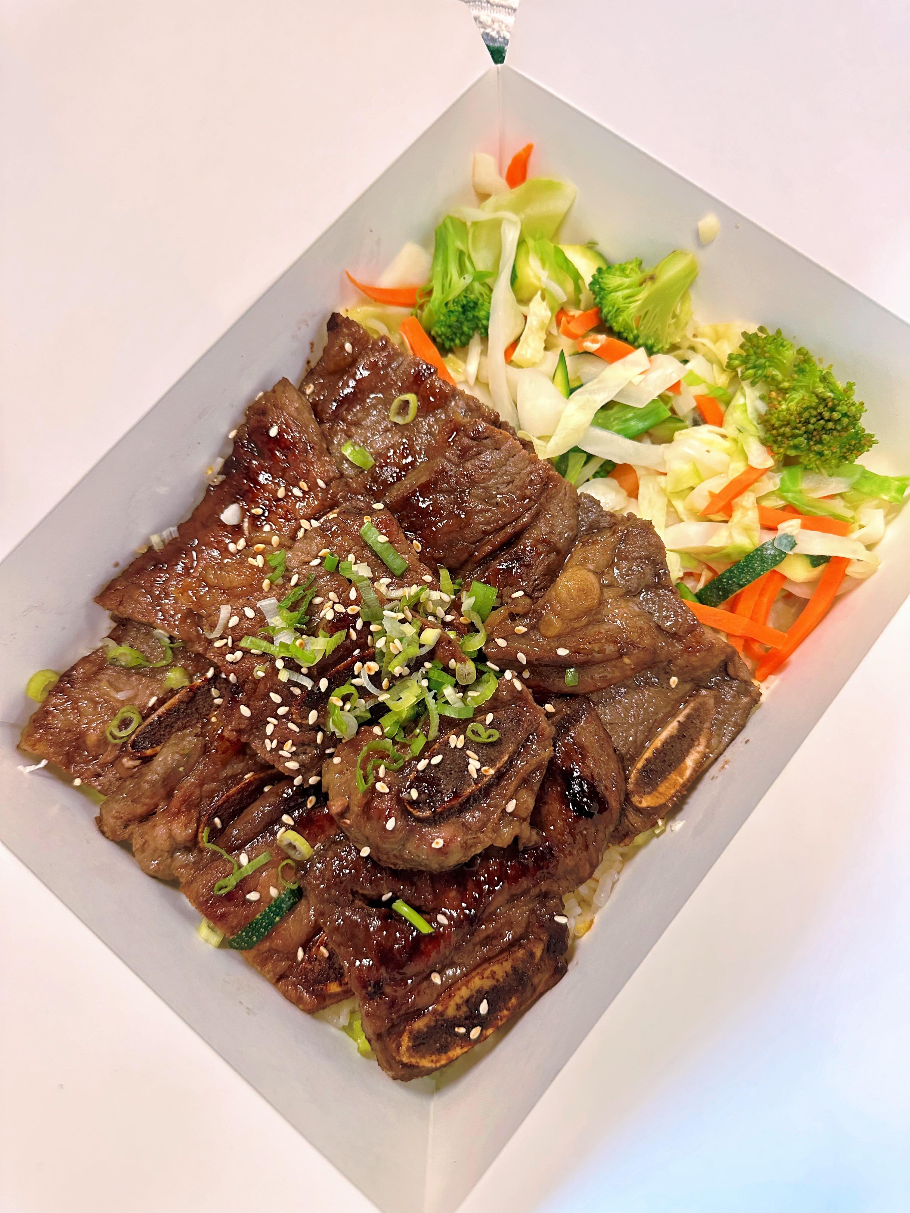 Beef Short Ribs Bowl.