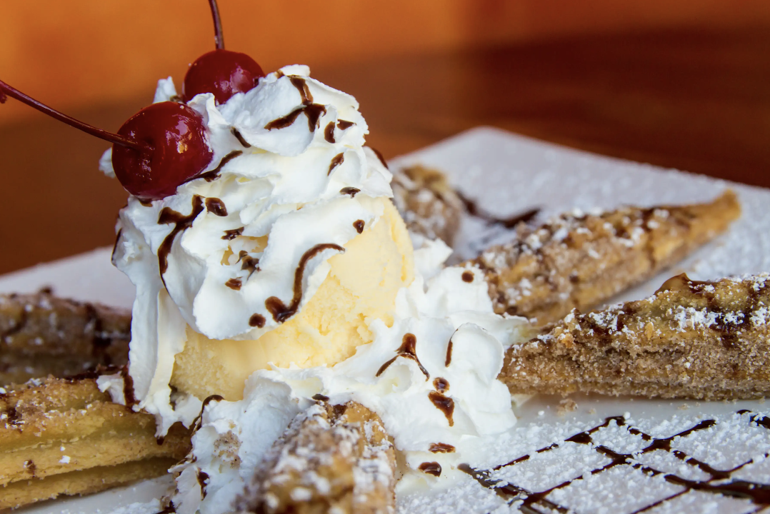Cream Filled Churros.