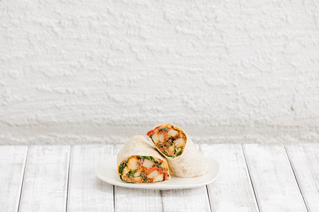 Vegan Chorizo Burrito.