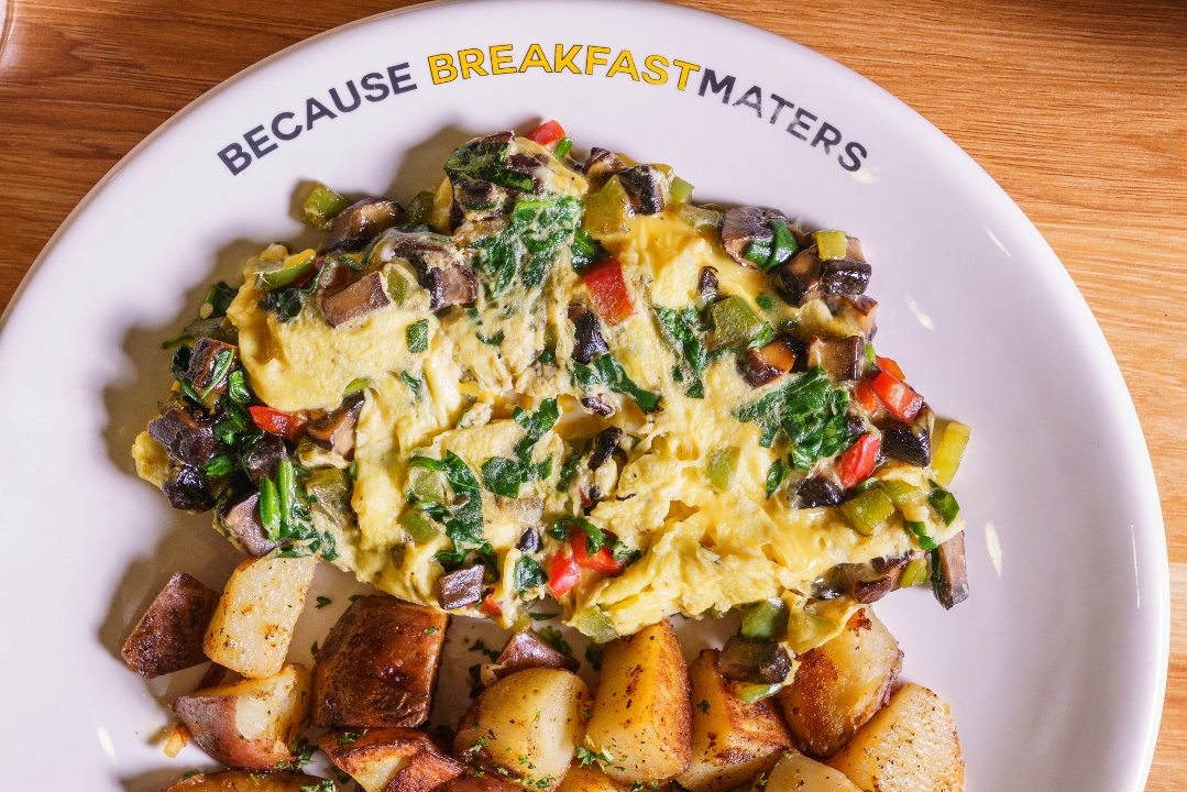 Portobello Omelette.