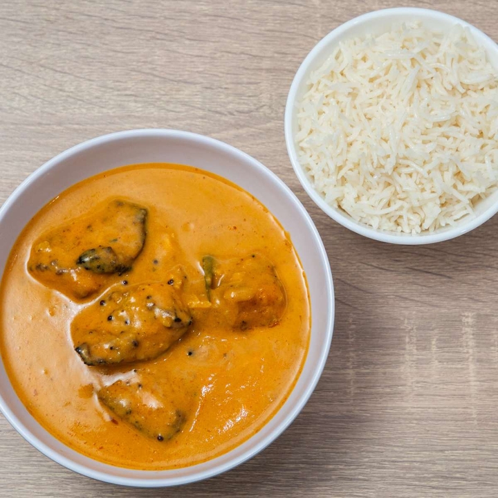 Salmon Tikka Madras.