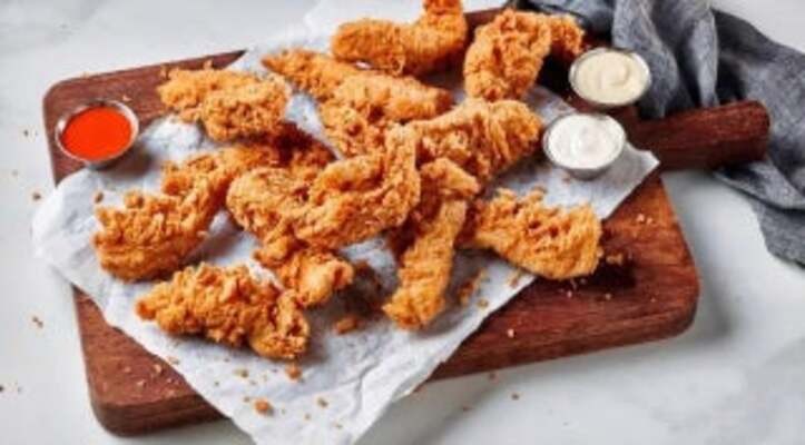Jumbo Cajun Chicken Tenders.