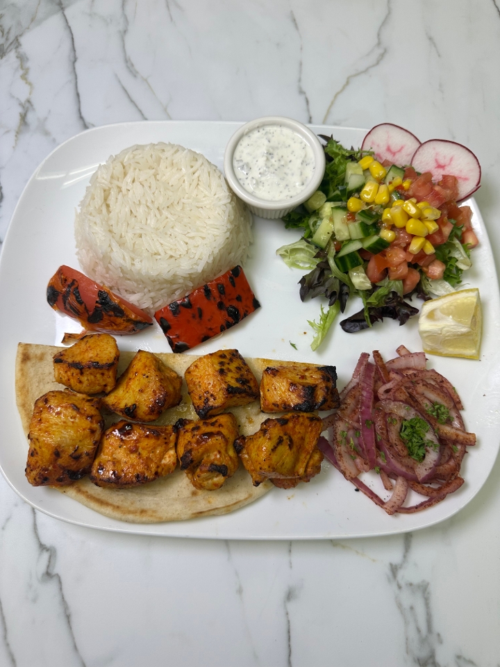 Chicken Shish Kabob.
