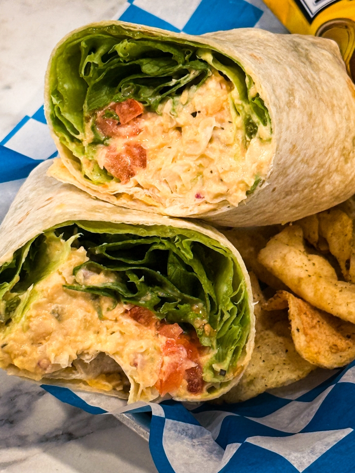 Chickpea "Tuna" Wrap.