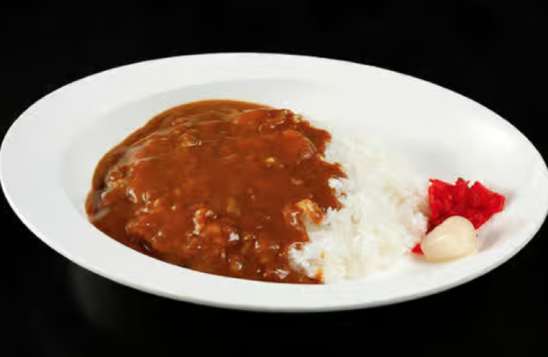 Plain Curry Rice.