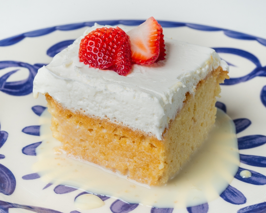 Tres leches cake.