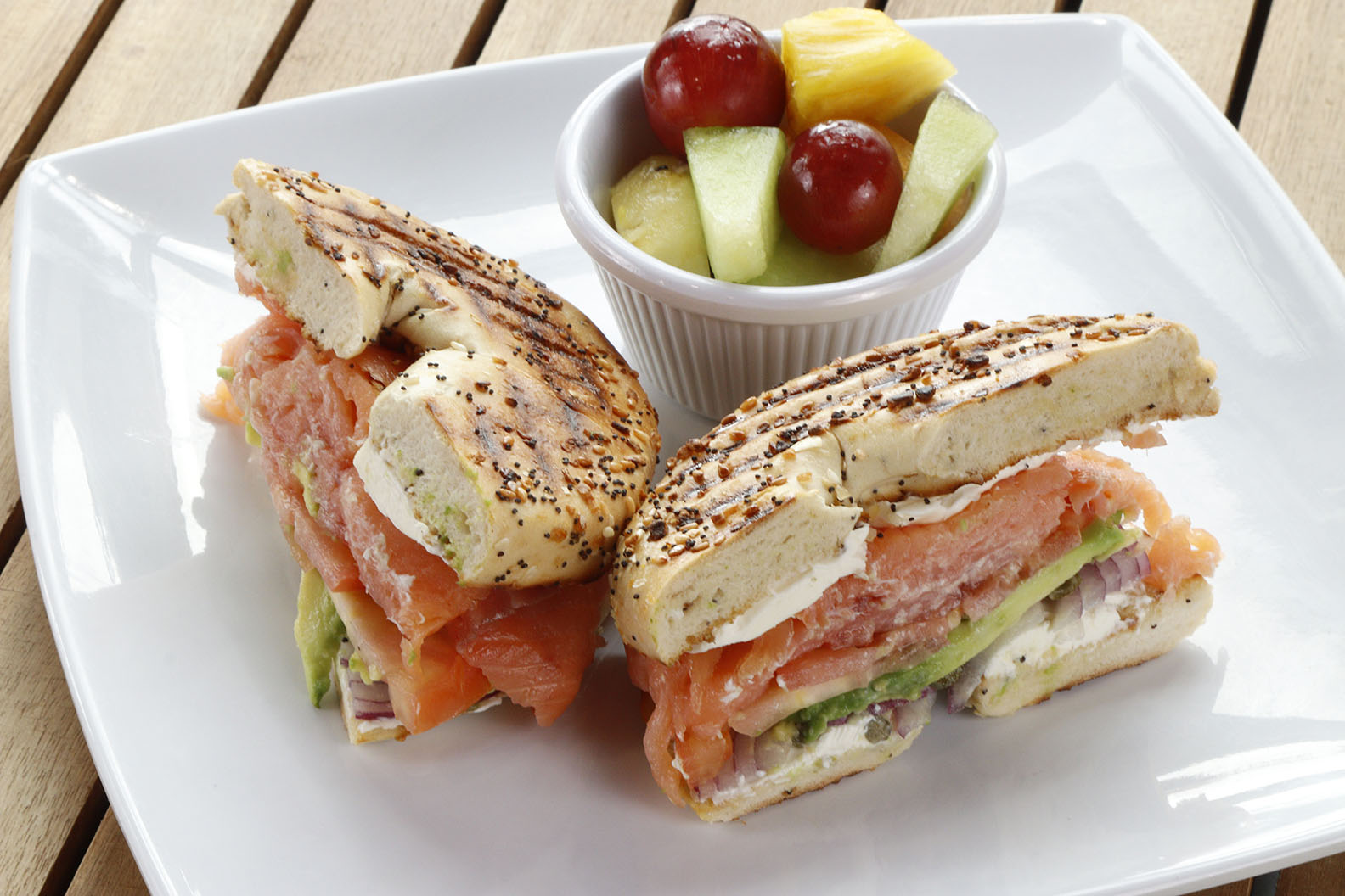 Lox On Bagel.
