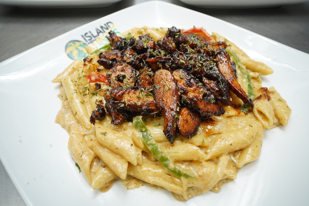 Chicken & Shrimp Pasta.